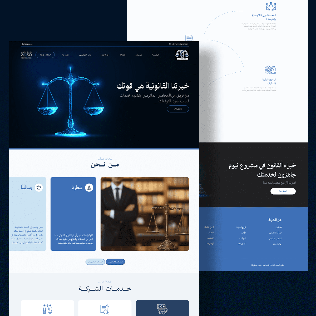 موقع شركة قصة عدل للمحاماة