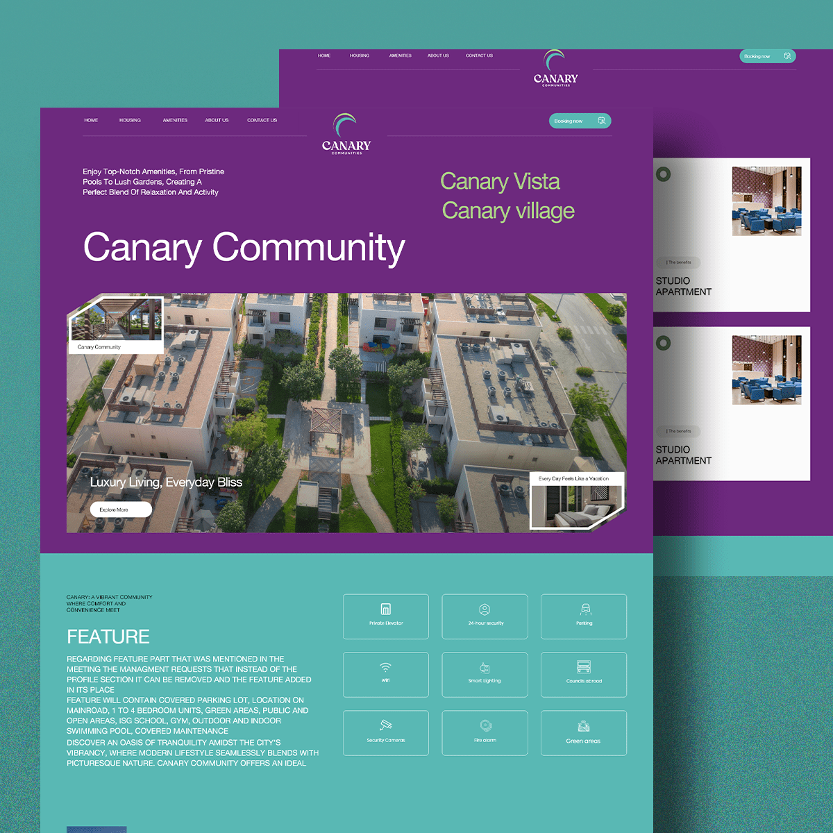 موقع مجتمع  – Canary Communities
